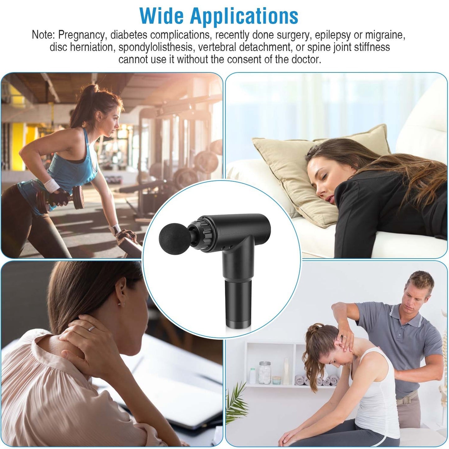 Deep Tissue Massage Gun