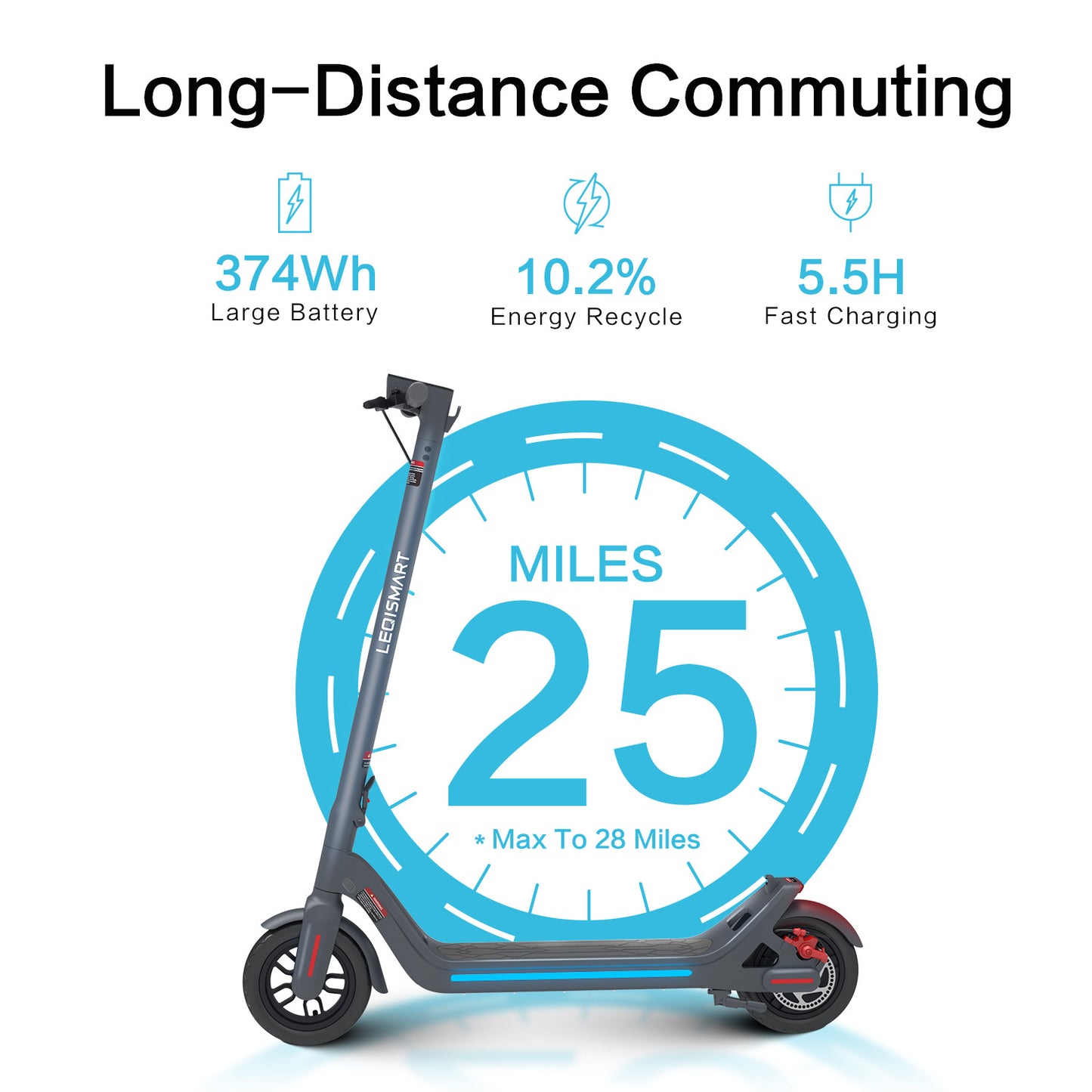 LEQISMART A8 Electric Scooter